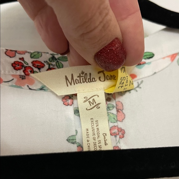 Matilda Jane White Tunic with Floral Accents - Picture 2 of 9